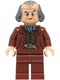 LEGO® Minifigurák hp478 - Argus Friccs - Kopasz, Vörösbarna kabát, Vörösbarna nadrág