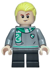 Draco Malfoy Mardekáros pulóverben