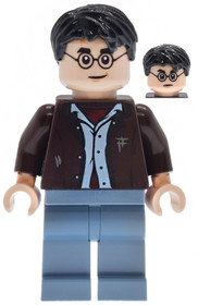 Harry Potter sötétbarna kabátban