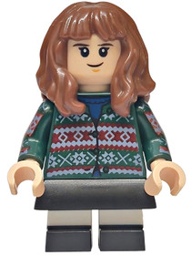 LEGO® Minifigurák hp611 - Hermione Granger sötétzöld ruhában