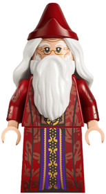 Albus Dumbledore - Sötétpiros Köntösben