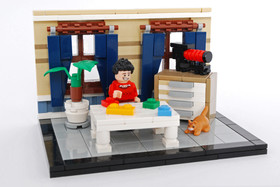  LEGO rajongó szobája