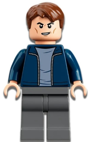 LEGO® Minifigurák jw093 - Őr - kék kabátban (Jurassic World)