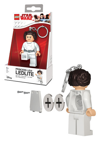 LEGO® Kulcstartó LGL-KE109 - Leia hercegnő világítós kulcstartó