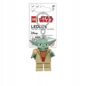 Yoda világítós kulcstartó