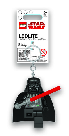 LEGO® Kulcstartó LGL-KE121 - Darth Vader fénykarddal világítós kulcstartó