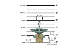 LEGO® Kulcstartó LGL-KE179AH - LEGO® Star Wars™ The Mandalorian™ Keychain Light Grogu™