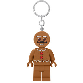Világítós Mézeskalács-figura kulcstartó