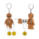 LEGO® Kulcstartó LGL-KE182H - Világítós Mézeskalács-figura kulcstartó