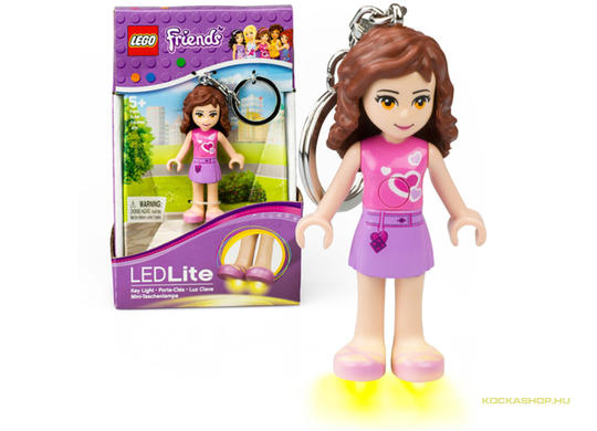 LEGO® Kulcstartó LGL-KE22O - Friends Olivia világítós kulcstartó