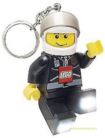 LEGO® Kulcstartó LGL-KE2a - City világítós kulcstartó, rendőr bukósisakban