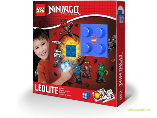 LEGO® Seasonal LGL-NI14 - Ninjago Éjjeli Lámpa falmatricával
