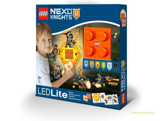 LEGO® Seasonal LGL-NI7 - Nexo Knights Éjjeli Lámpa falmatricával