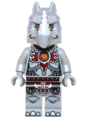 LEGO® Minifigurák loc158 - Rhinona - Tűz Chi Ruhában