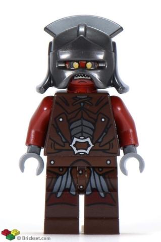LEGO® Minifigurák lor007 - Uruk-Hai harcos sisakban