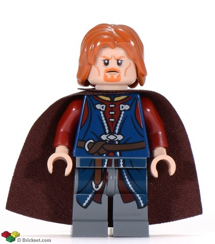 LEGO® Minifigurák lor014 - Boromir - Sötétkék lábak