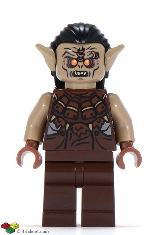 LEGO® Minifigurák lor023 - Mordori Ork - Sötétbarna