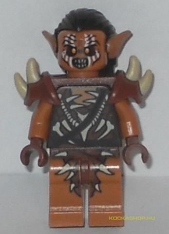 LEGO® Minifigurák lor077 - Gundabadi Ork - Haj és váll tüskék