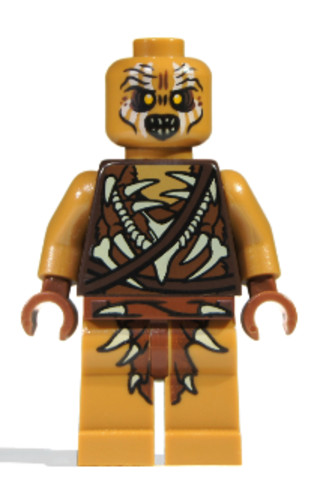 LEGO® Minifigurák lor088 - Gundabad Ork - Kopasz