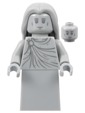 LEGO® Minifigurák lor114 - Tünde Szobor - Egyenes haj, Szoknya