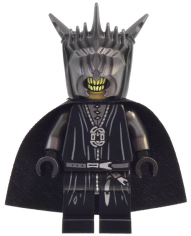 LEGO® Minifigurák lor140 - Szauron Szája - Gyöngyház-sötétszürke páncél