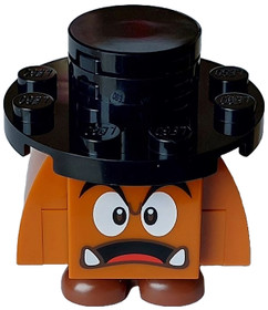 Goomba fekete kalapban