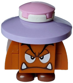 Goomba levendula színű kalapban