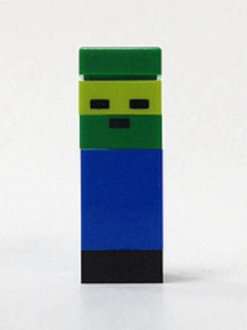 LEGO® Minifigurák min005 - Micromob Zombie