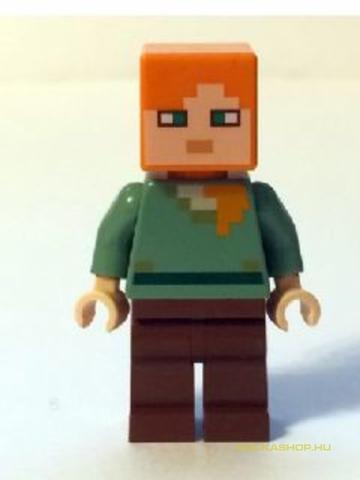 LEGO® Minifigurák min017 - Alex (Minecraft)