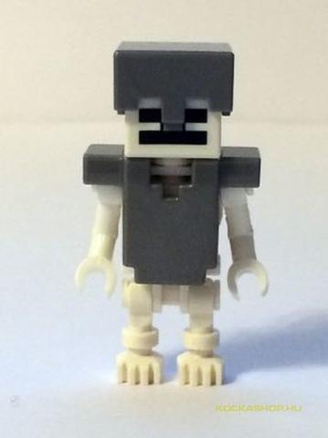 LEGO® Minifigurák min018 - Csontváz Sisakban És Páncélban (Minecraft)
