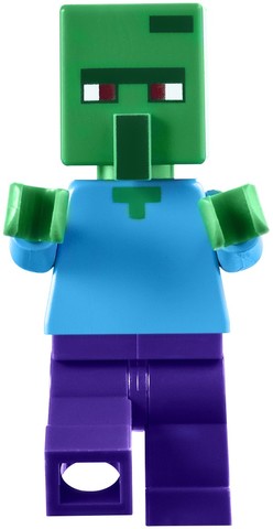 LEGO® Minifigurák min030 - Falusi Zombi
