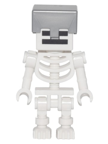 LEGO® Minifigurák min032 - Csontváz - Ezüst Sisakkal