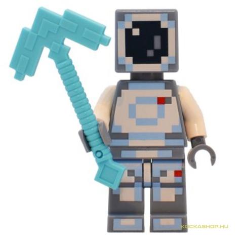 LEGO® Minifigurák min037 - Minecraft Skin4 Figura Azúr Csákánnyal