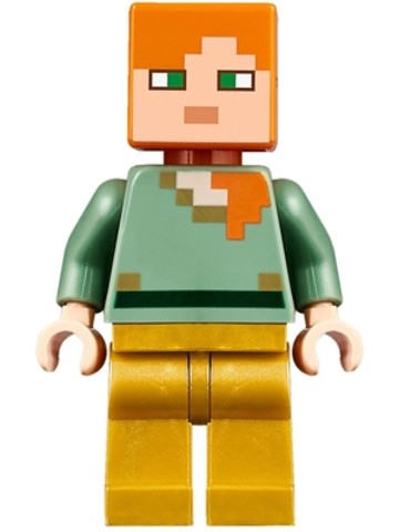 LEGO® Minifigurák min047 - Alex - Gyöngyházarany Lábakkal