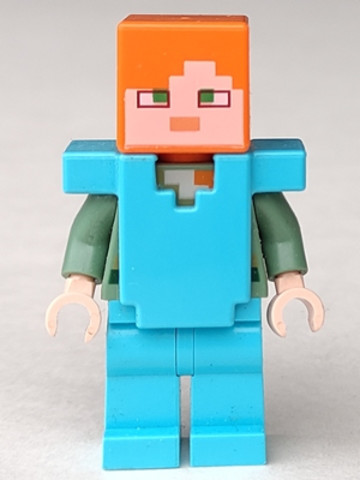 LEGO® Minifigurák min070 - Alex - Medium Azure Legs and Armor