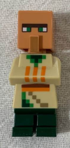 LEGO® Minifigurák min075 - Villager (Farmer) - Tan Top