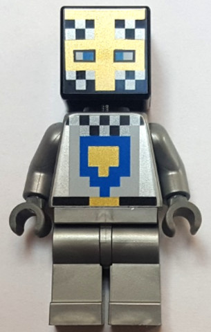 LEGO® Minifigurák min080 - Knight - Black Head