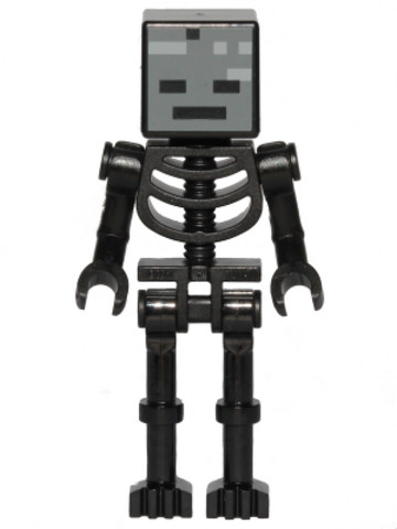 LEGO® Minifigurák min090 - Wither Skeleton - Bent Arms