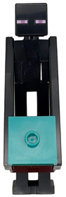 Enderman - Dark Red Block with Dark Turquoise Top