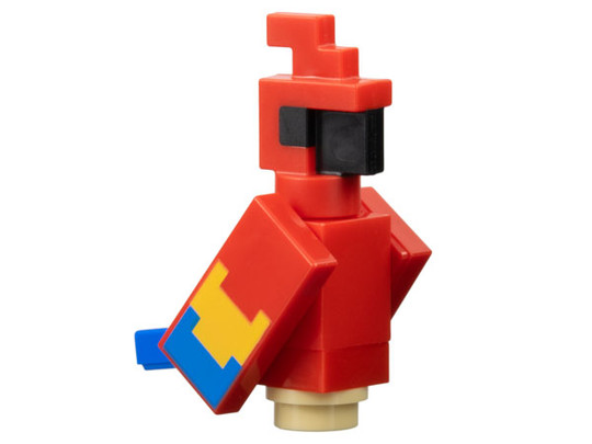 LEGO® Minifigurák mineparrot01 - Minecraft papagáj