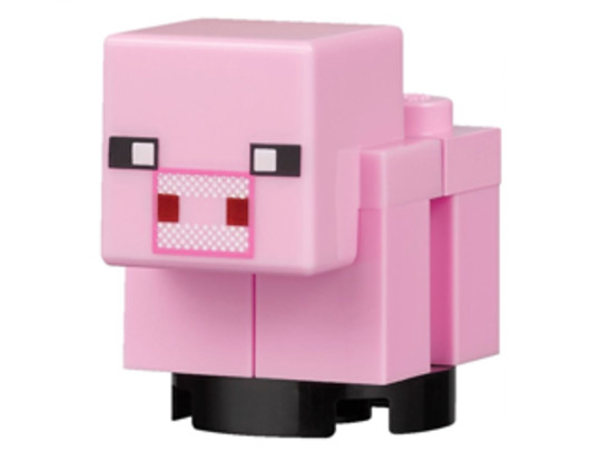 LEGO® Alkatrészek (Pick a Brick) minepig02 - Minecraft Malac Bébi
