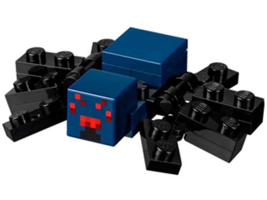 LEGO® Alkatrészek (Pick a Brick) minespider02 - Minecraft Sötétkék Pók