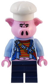 Pigsy - világoskék nyitott kabátban