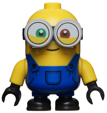 LEGO® Minifigurák mnn006 - Minion Bob - Blue Overalls, Eyelids