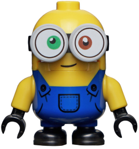 LEGO® Minifigurák mnn013 -  Minion Bob - Blue Overalls, no Eyelids