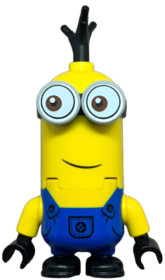 LEGO® Minifigurák mnn016 - Minyon - Kék kantáros nadrág, oldalra néző szemek