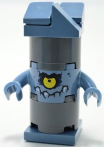 LEGO® Minifigurák nex120 - Brickster - Nagy, Henger Alakú