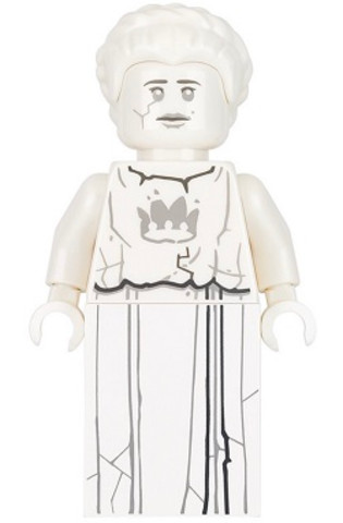 LEGO® Minifigurák nex121 - Fehér Kőszobor