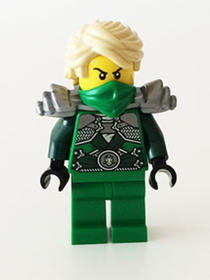 Lloyd Garmadon - Matt Ezüst Vállpáncélban