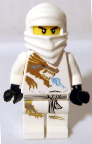 LEGO® Minifigurák njo018 - Zane DX - Sárkányos ruhában